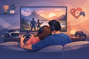 Erlebnisgeschenk für Gamer-Paare, das bleibt