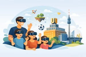 Familienaktivität mit VR erleben in Dortmund