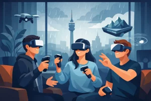 Regenwetter-Aktivität für Freunde: VR in Dortmund