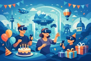 Geburtstagsparty mit Virtual Reality in Dortmund