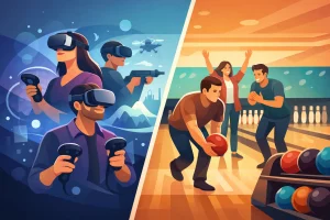 VR-Event gegen Bowling: Was gewinnt eure Gruppe?