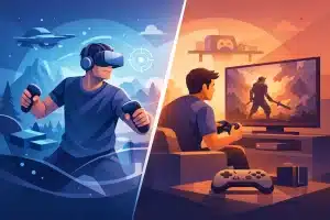 VR Erlebnis oder Konsolenspiel - was gewinnt?